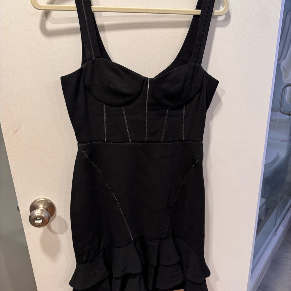 Jonathan Simkhai Black Mini Dress